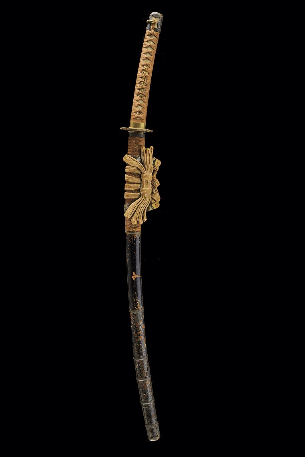 Kanetomo, Katana firmata in montatura da tachi, Periodo Showa