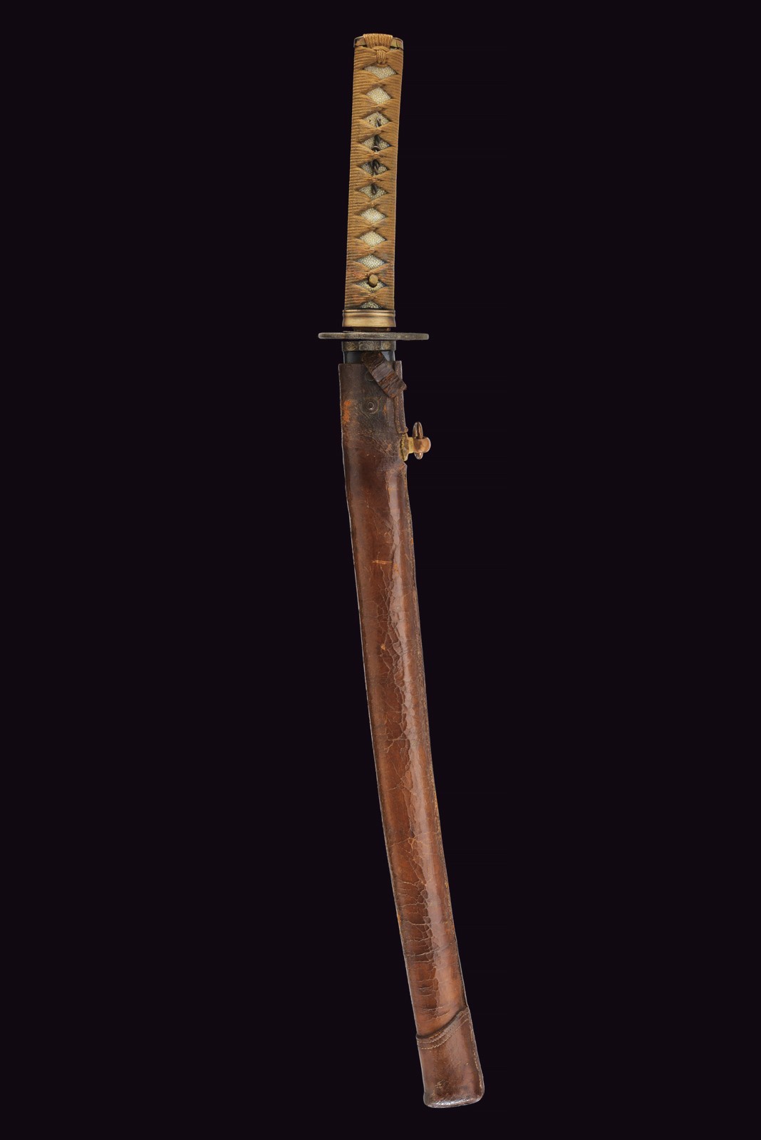 Wakizashi, Lama Shinogi-zukuri in Koshirae composito, Giappone, XIX Secolo