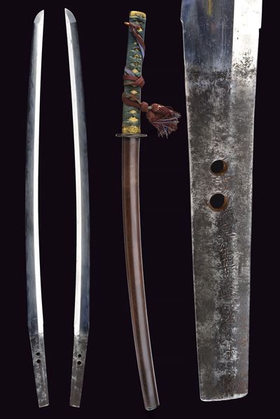 O-wakizashi, Lama Shinogi-zukuri del Periodo Edo