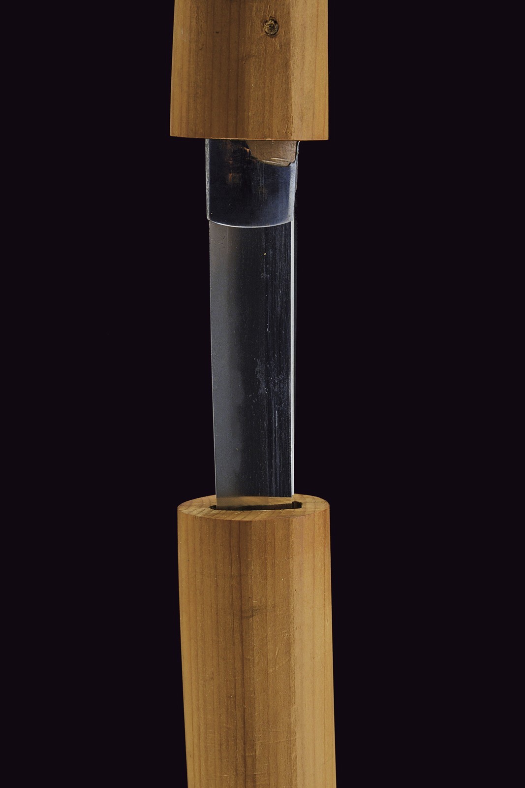 Kaneshige, Mamorigatana in shirasaya, lunghezza 54 cm, Periodo Muromachi