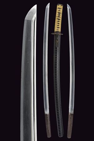 A wakizashi in koshirae