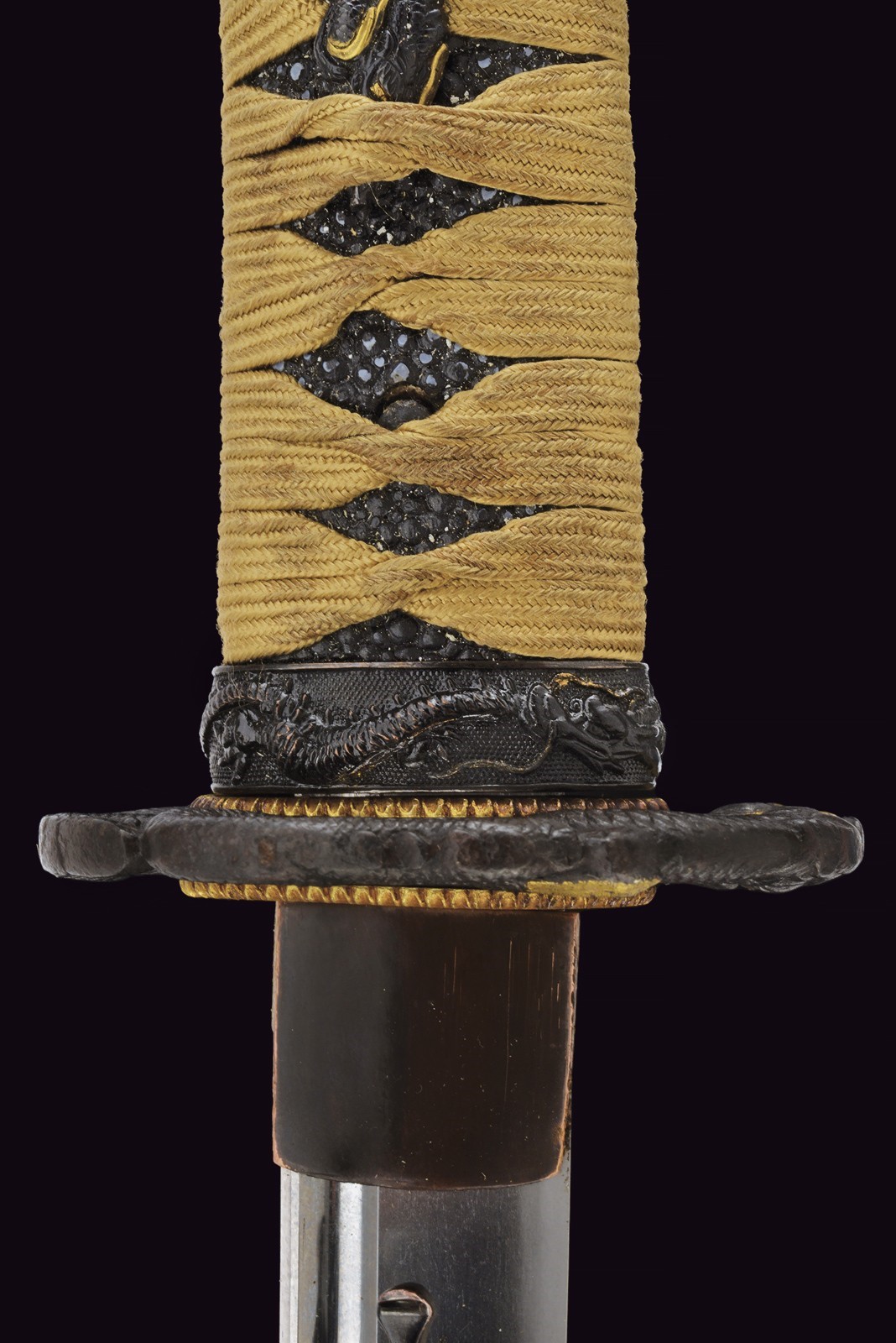 Wakizashi in koshirae, Giappone, Periodo Showa, lunghezza 71.5 cm