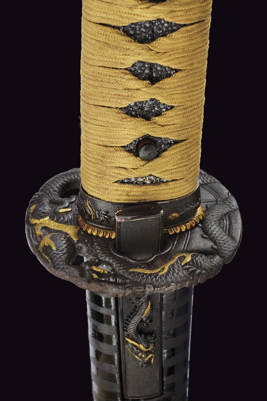 Wakizashi in koshirae, Giappone, Periodo Showa, lunghezza 71.5 cm