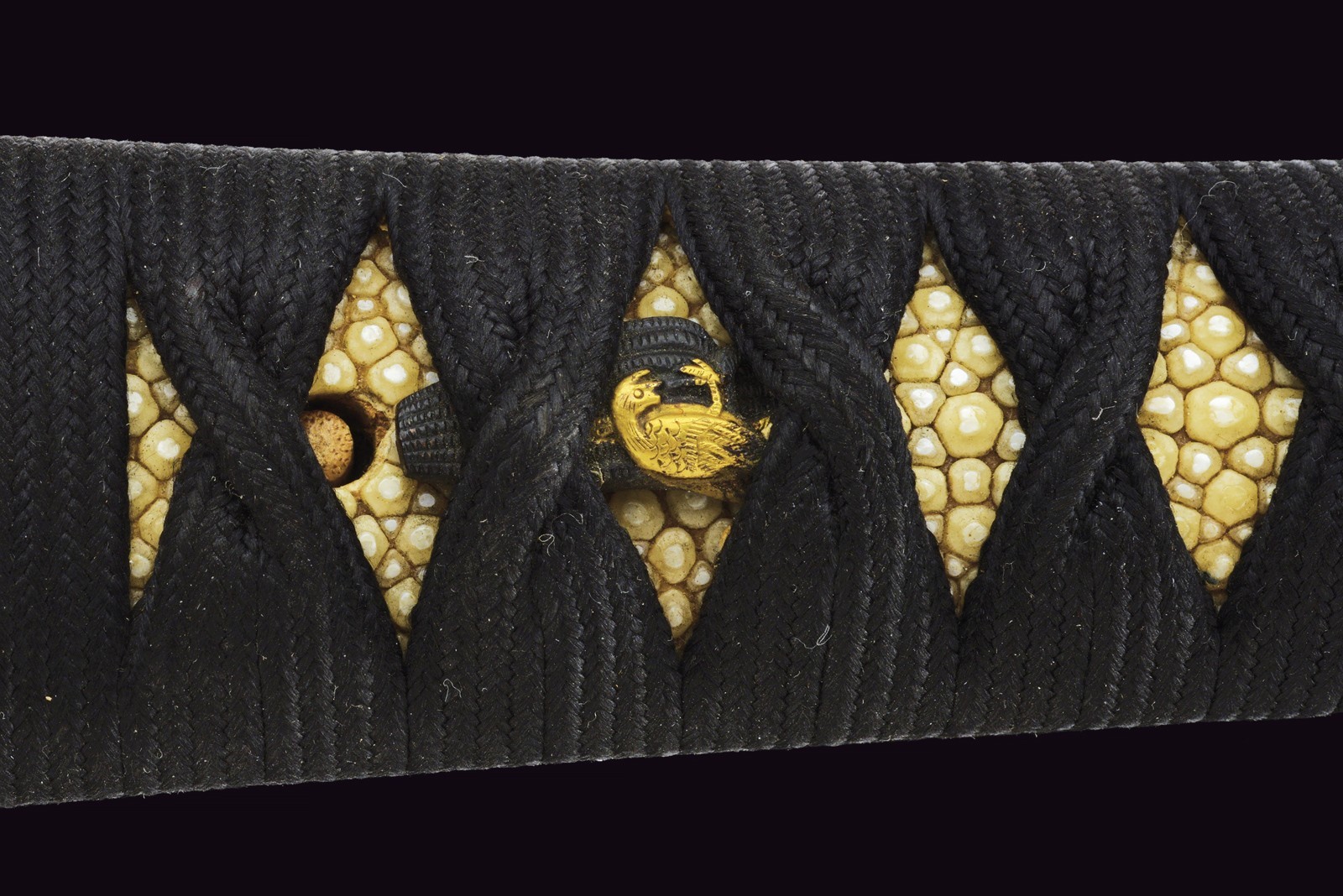 Tanto in Koshirae, Lama Hira-zukuri, Iori-mune, Periodo Edo, Giappone