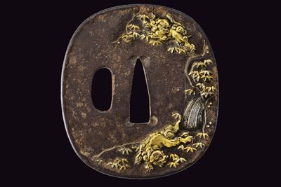 Tsuba, ferro, Periodo Edo (1603-1867)