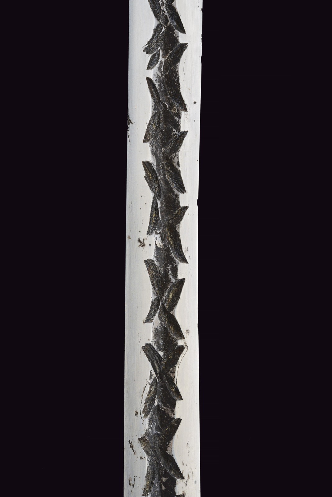 Punta di yari giapponese, Periodo Edo, lunghezza 81.5 cm