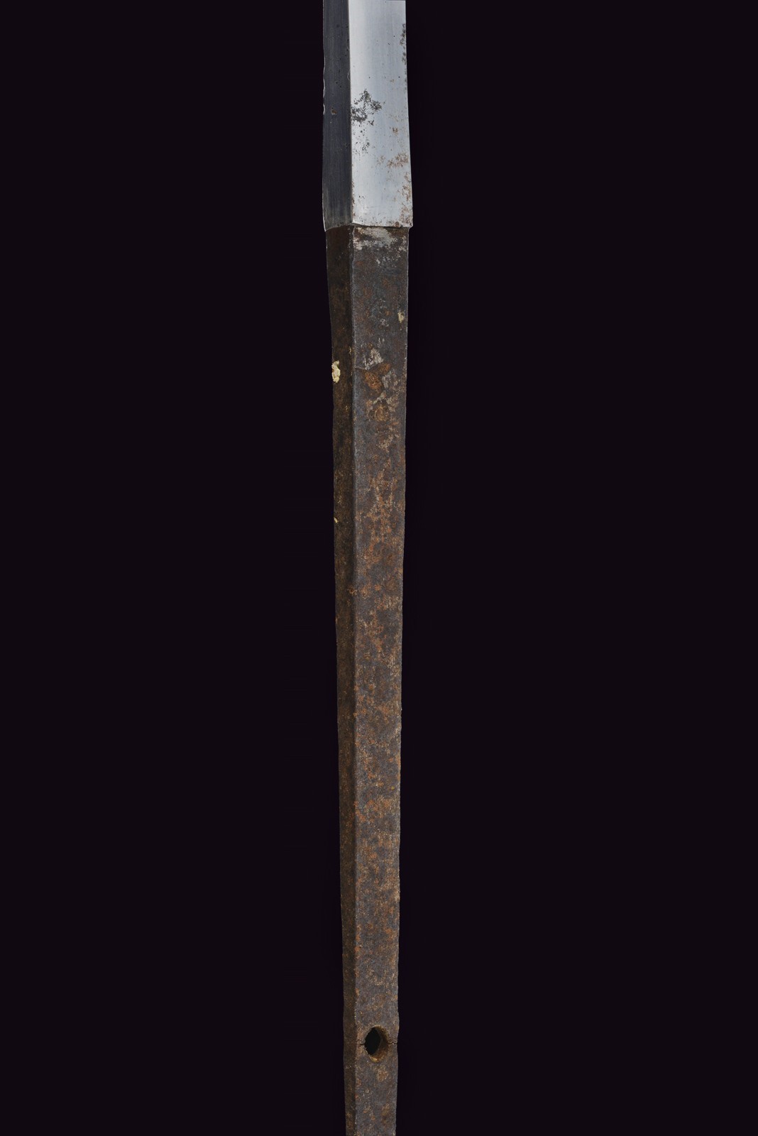 Punta di yari giapponese, Periodo Edo, lunghezza 81.5 cm