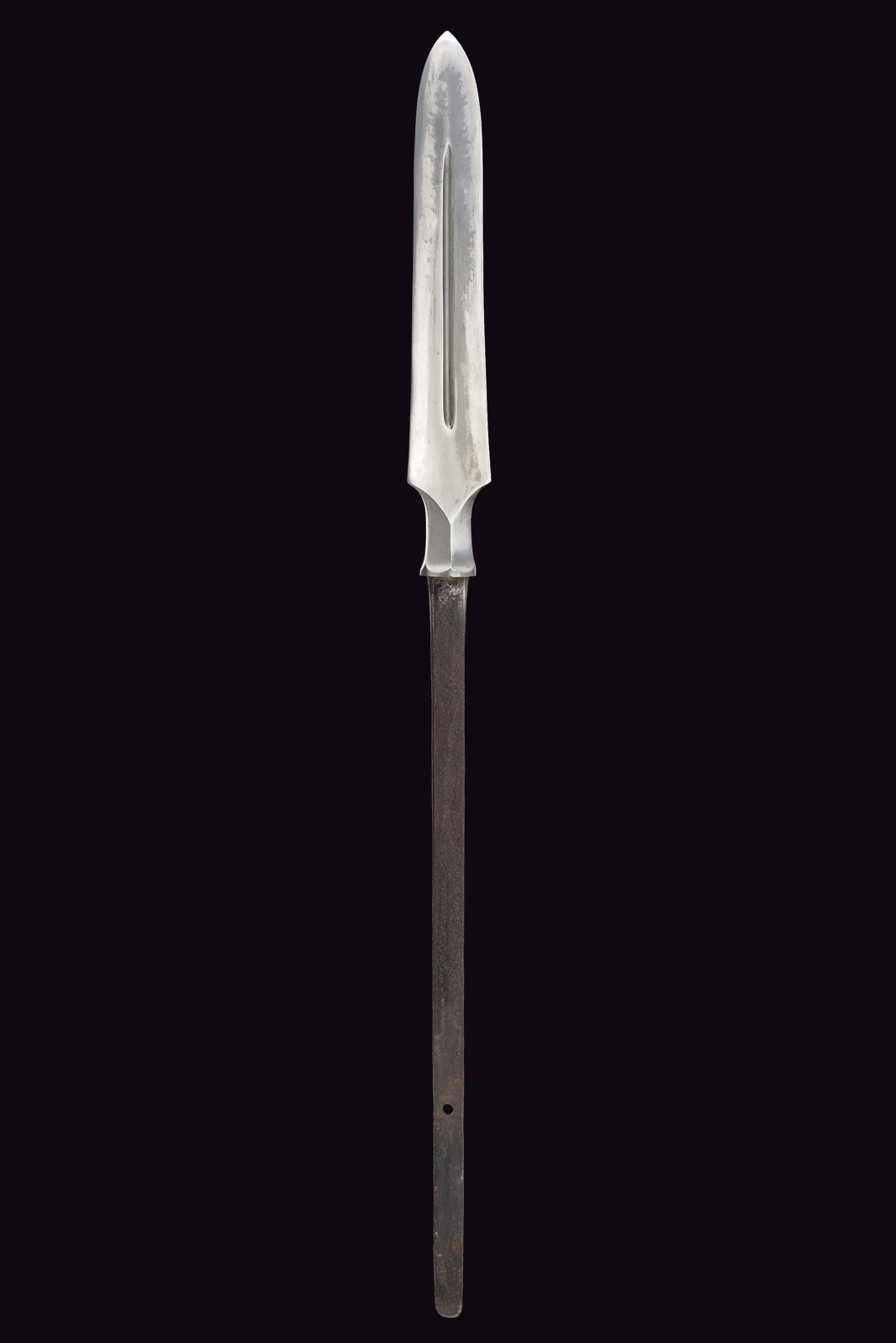 Punta di yari in shirasaya, Giappone, Periodo Edo, 68.2 cm