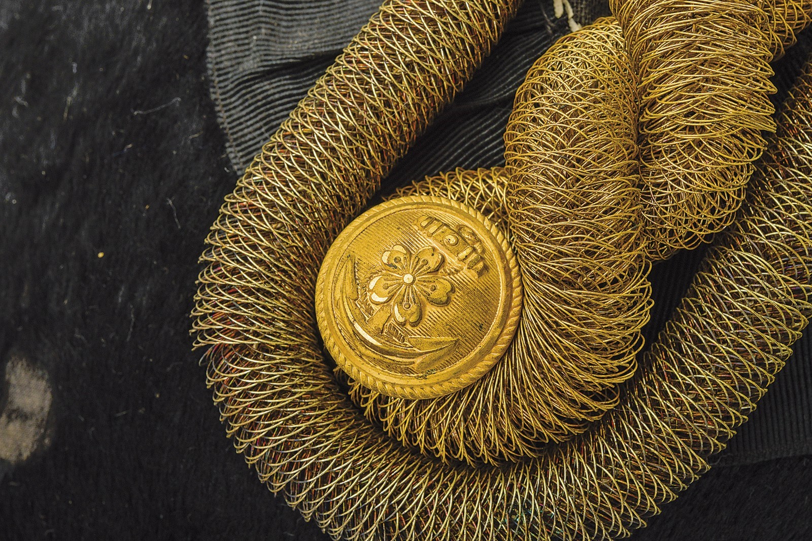 Feluca da ufficiale della marina imperiale, giappone, altezza 16,5 cm, primo quarto del XX secolo