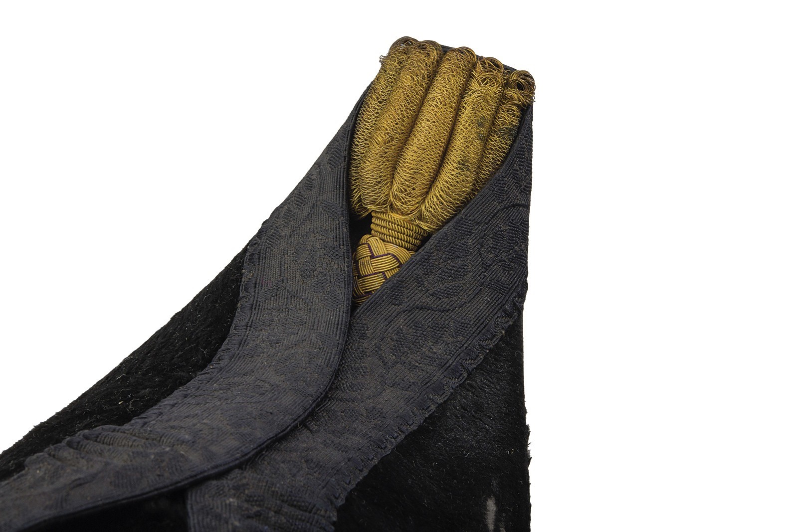 Feluca da ufficiale della marina imperiale, giappone, altezza 16,5 cm, primo quarto del XX secolo