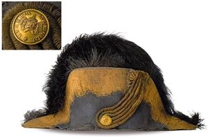 Feluca da comandante della Guardia Nobile