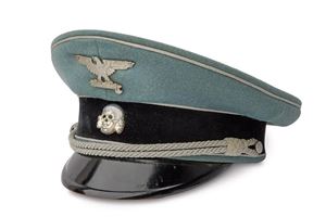 Extremely rare prototype peaked cap (Schirmm&uuml;tze) for the Italian SS