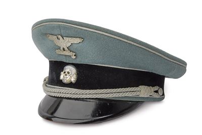 Prototipo di cappello (Schirmmütze) per le SS italiane, Italia Repubblica Sociale, 1943-1945