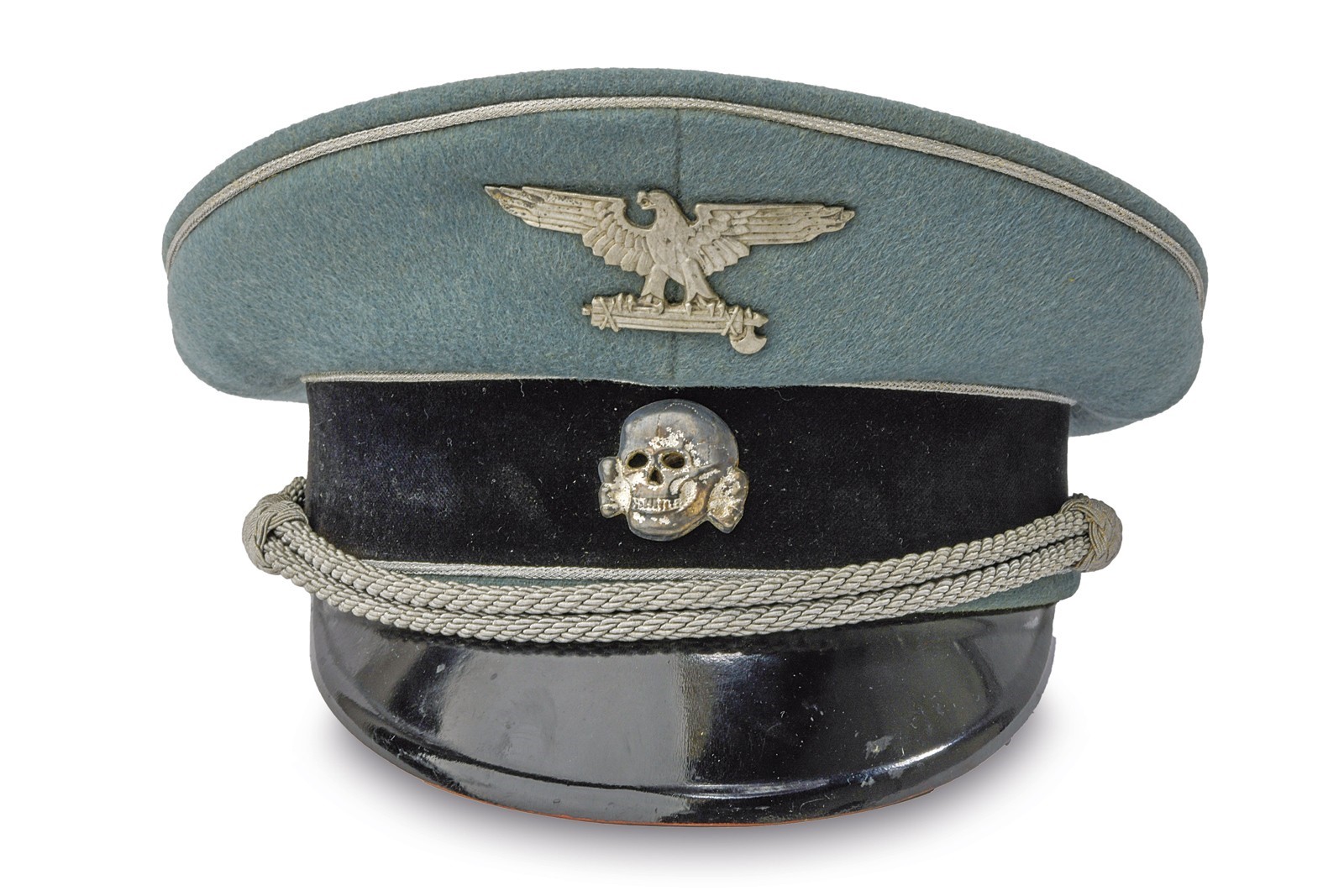 Prototipo di cappello (Schirmmütze) per le SS italiane, Italia Repubblica Sociale, 1943-1945