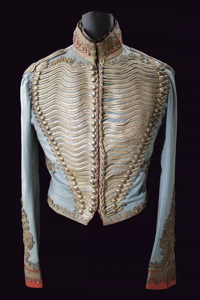 Dolman per ufficiale del Sesto Reggimento Cavalleria Leggera di Madras, Impero Britannico, 1830-1...