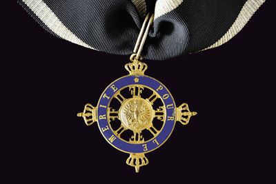 Onorificenza Prussiana, Ordre Pour le Mérite für Wissenschaften und Künste