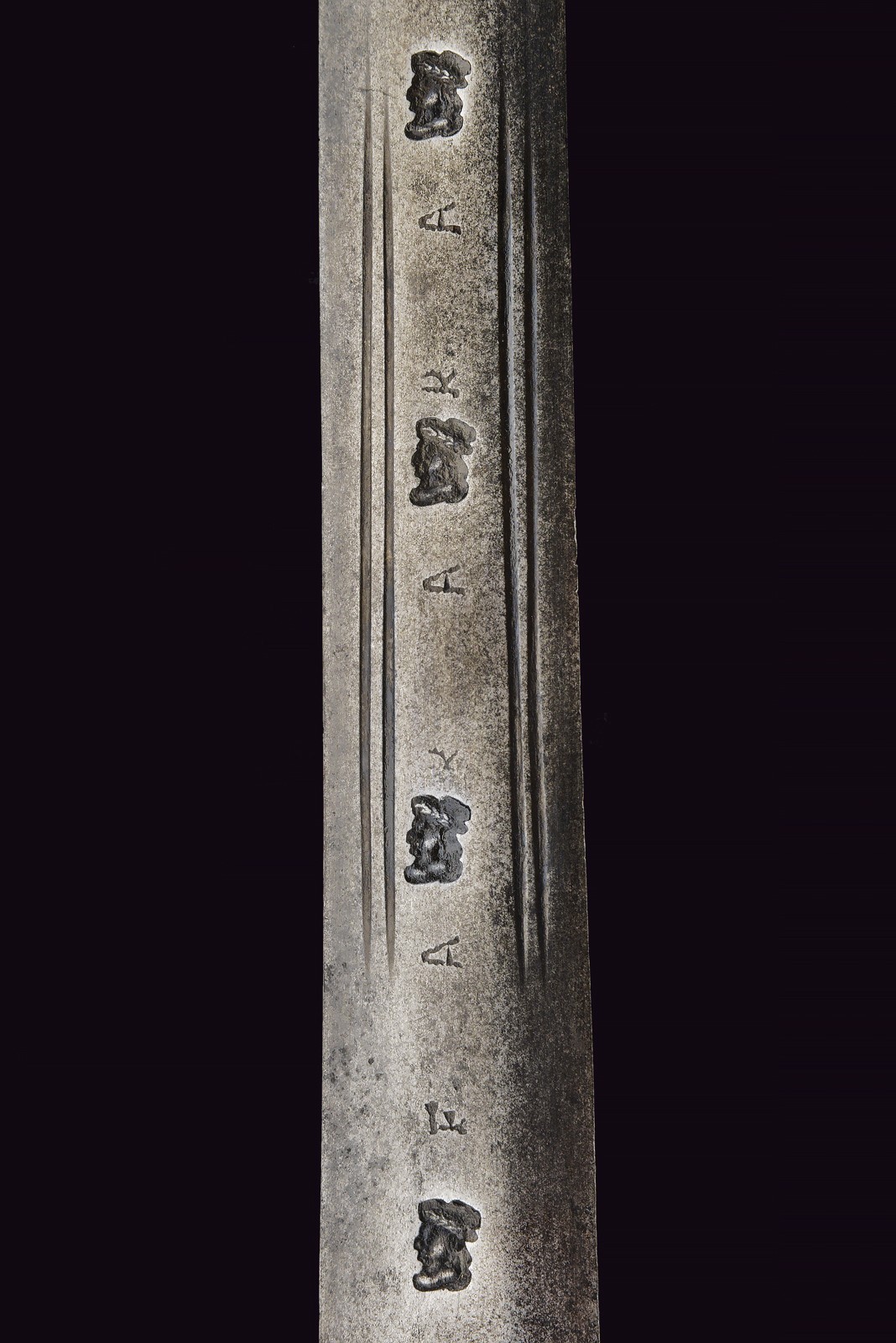 Spada del tipo 'boca de caballo', Spagna, fine XVII secolo