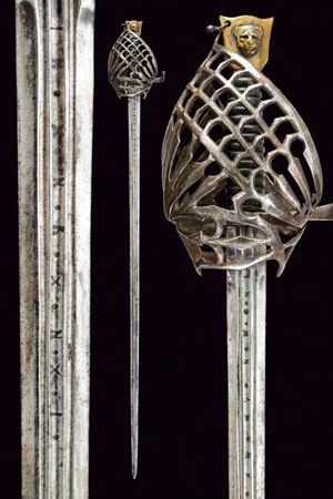 An interesting and rare schiavona