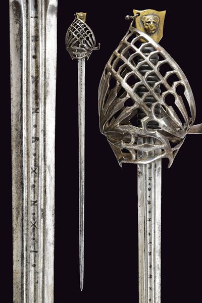 Schivona veneta, XVIII Secolo, lunghezza 113.5 cm