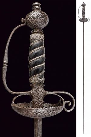A long duel rapier