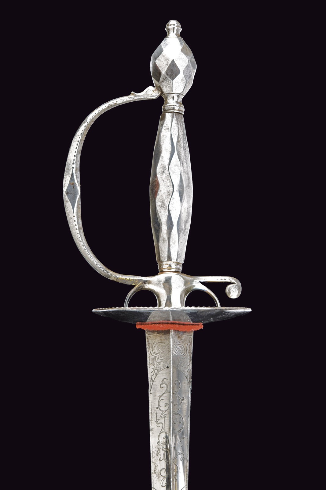 Spadino gentilizio a decoro diamantato, Europa, XVIII Sec.