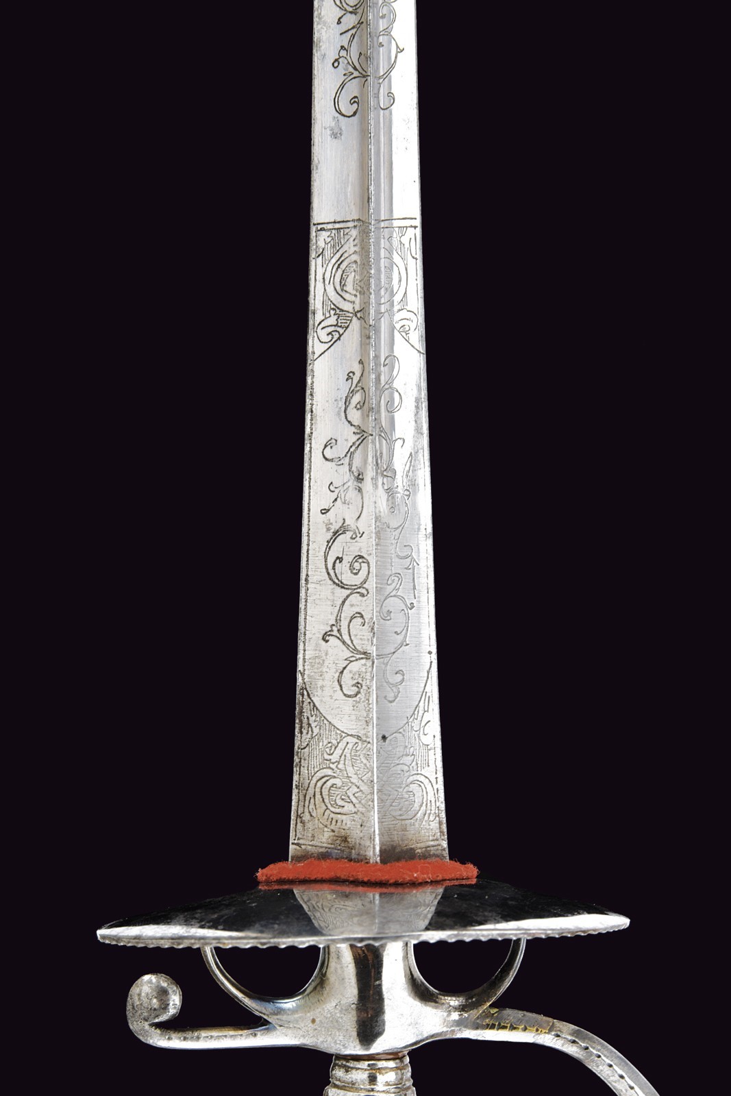 Spadino gentilizio a decoro diamantato, Europa, XVIII Sec.