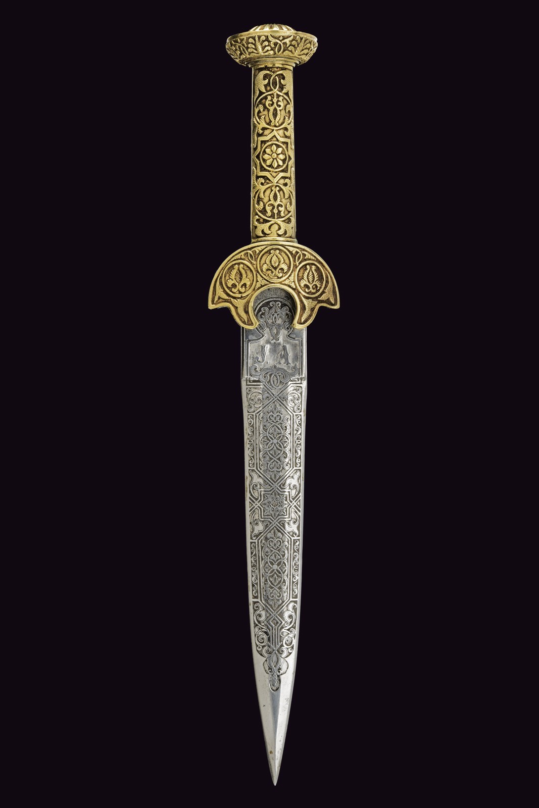 Pugnale di Toledo, 29 cm, 1871