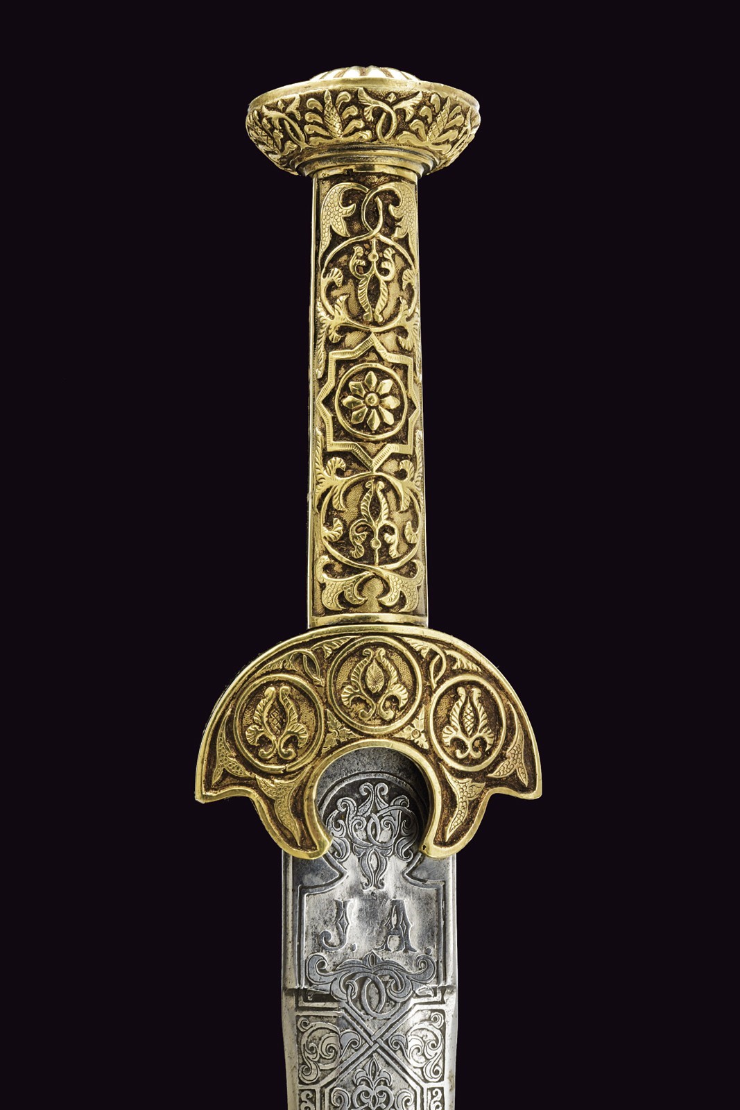 Pugnale di Toledo, 29 cm, 1871