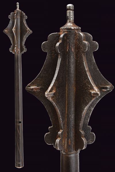 Mazza d'arme, ferro, Germania, XVI secolo