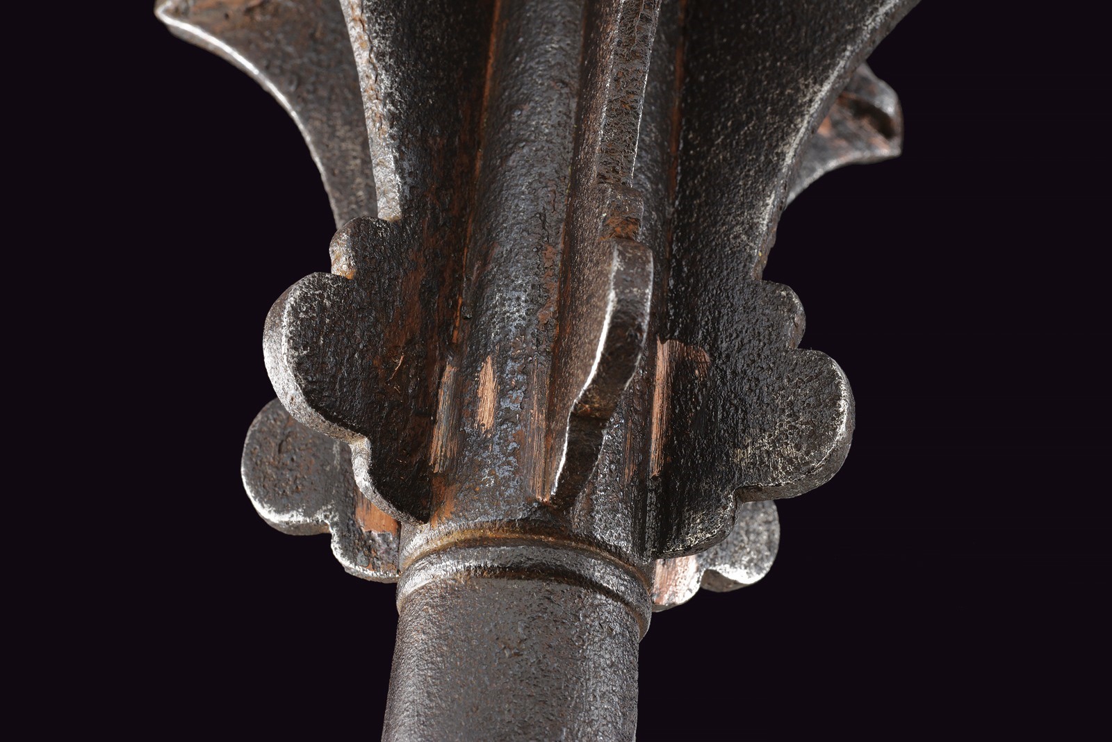 Mazza d'arme, ferro, Germania, XVI secolo