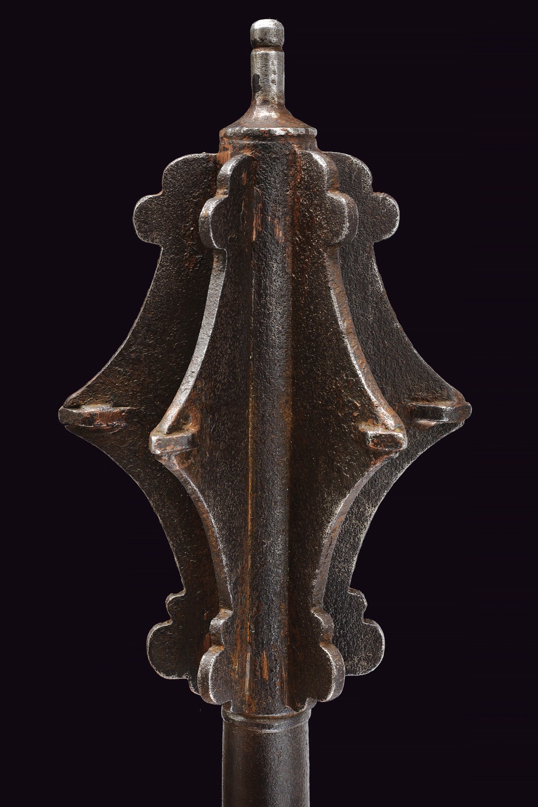 Mazza d'arme, ferro, Germania, XVI secolo
