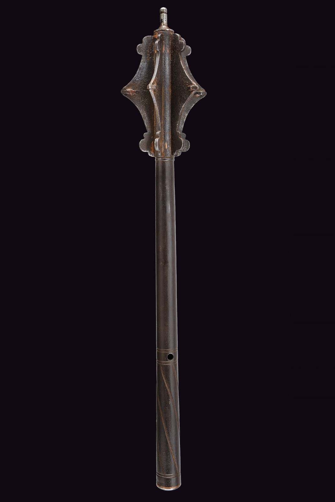 Mazza d'arme, ferro, Germania, XVI secolo