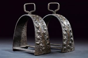 A beautiful pair of stirrups