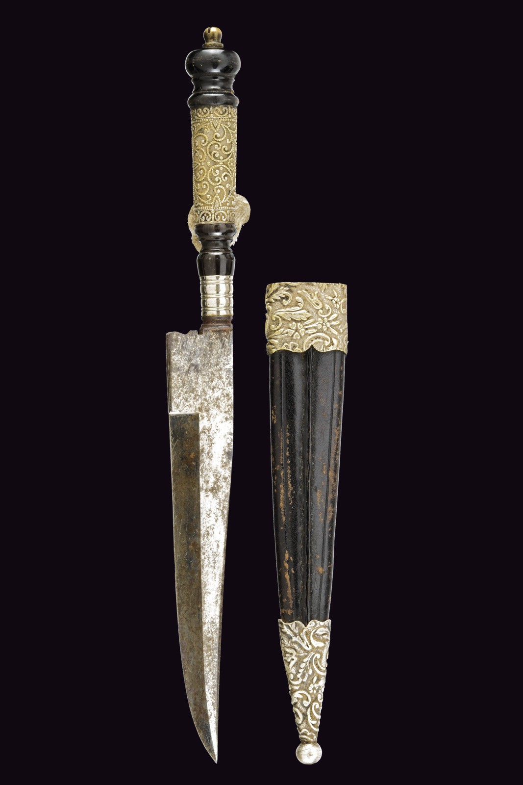 Coltello da caccia, tecnica spagnola, XIX secolo