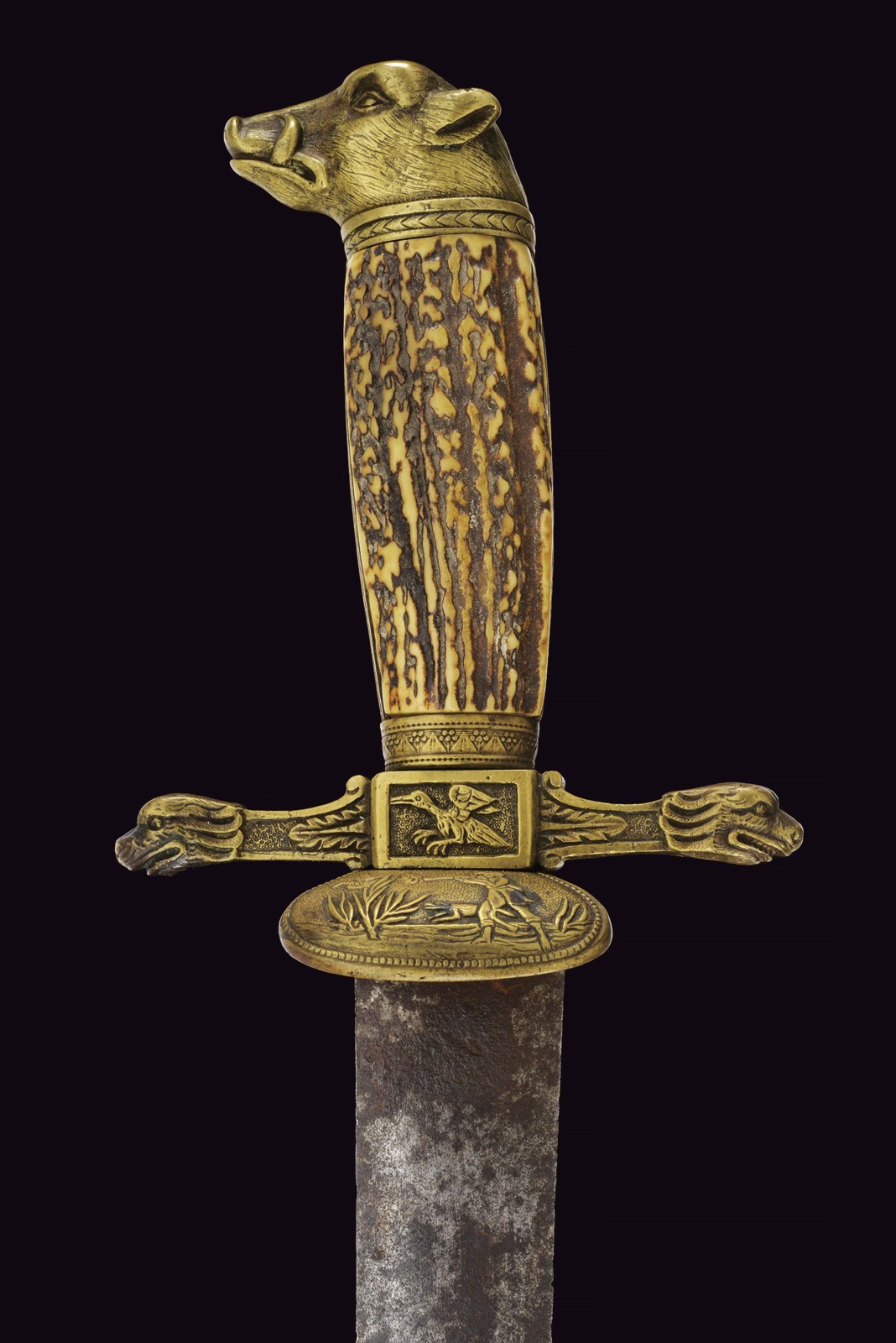 Paloscio da caccia, Germania, XVIII secolo, lunghezza 81 cm