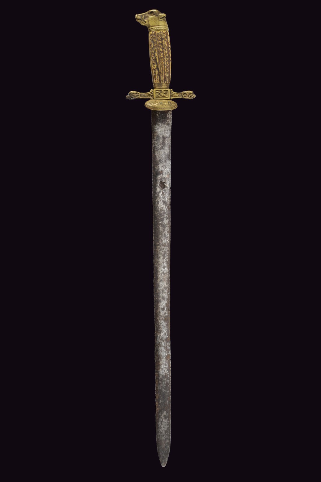 Paloscio da caccia, Germania, XVIII secolo, lunghezza 81 cm