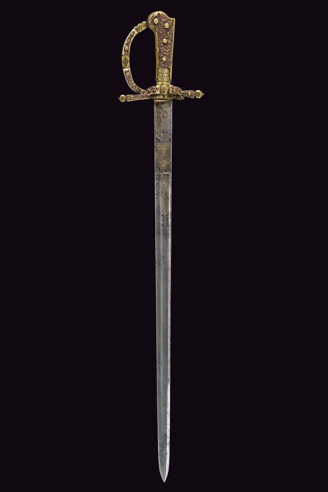 Paloscio da caccia, Germania, lunghezza 75.7 cm, seconda metà del XVIII secolo