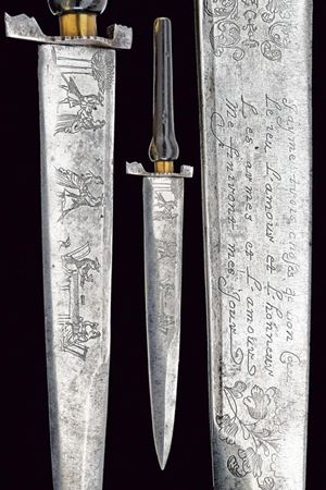 A fine plug-in bayonet