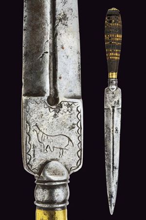 A hunting dagger