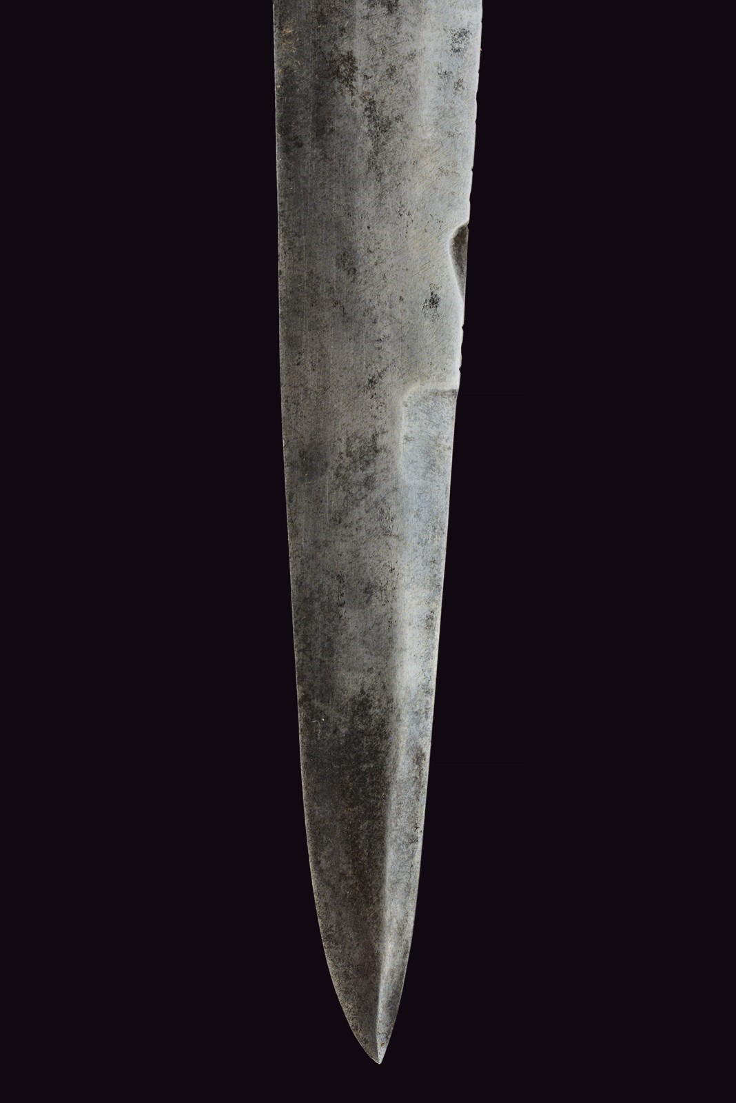 Coltello da caccia italiano, circa 1780, montato in argento