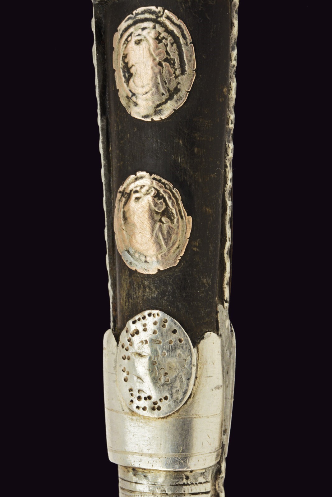 Pugnale da caccia, Genova, lunghezza 33 cm, circa 1800