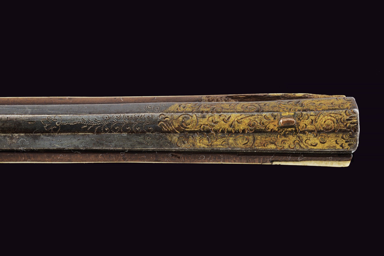 Tschinke a ruota, Teschen, XVII Secolo, lunghezza 114 cm