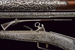 Sbalorditivo fucile a pietra focaia di Barbuti