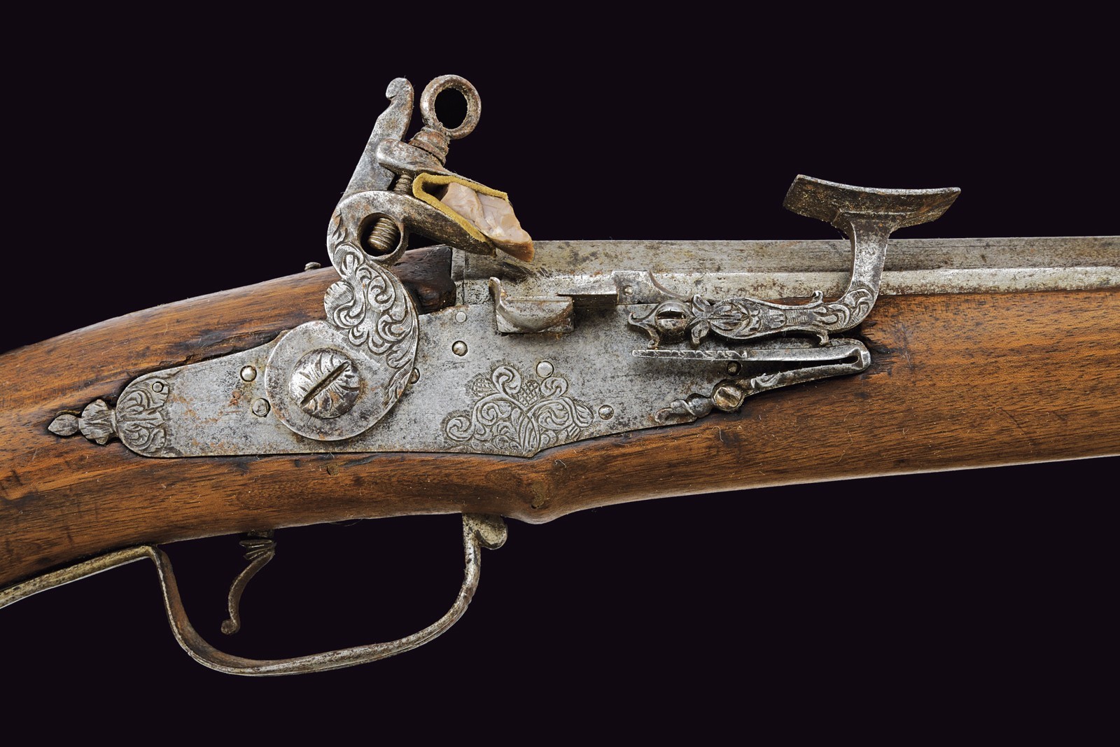 Fucile alla fiorentina per la caccia alle anatre, Toscana, 190 cm, 1656