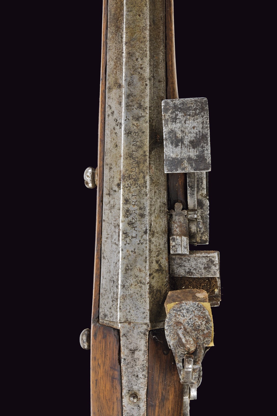 Fucile alla fiorentina per la caccia alle anatre, Toscana, 190 cm, 1656