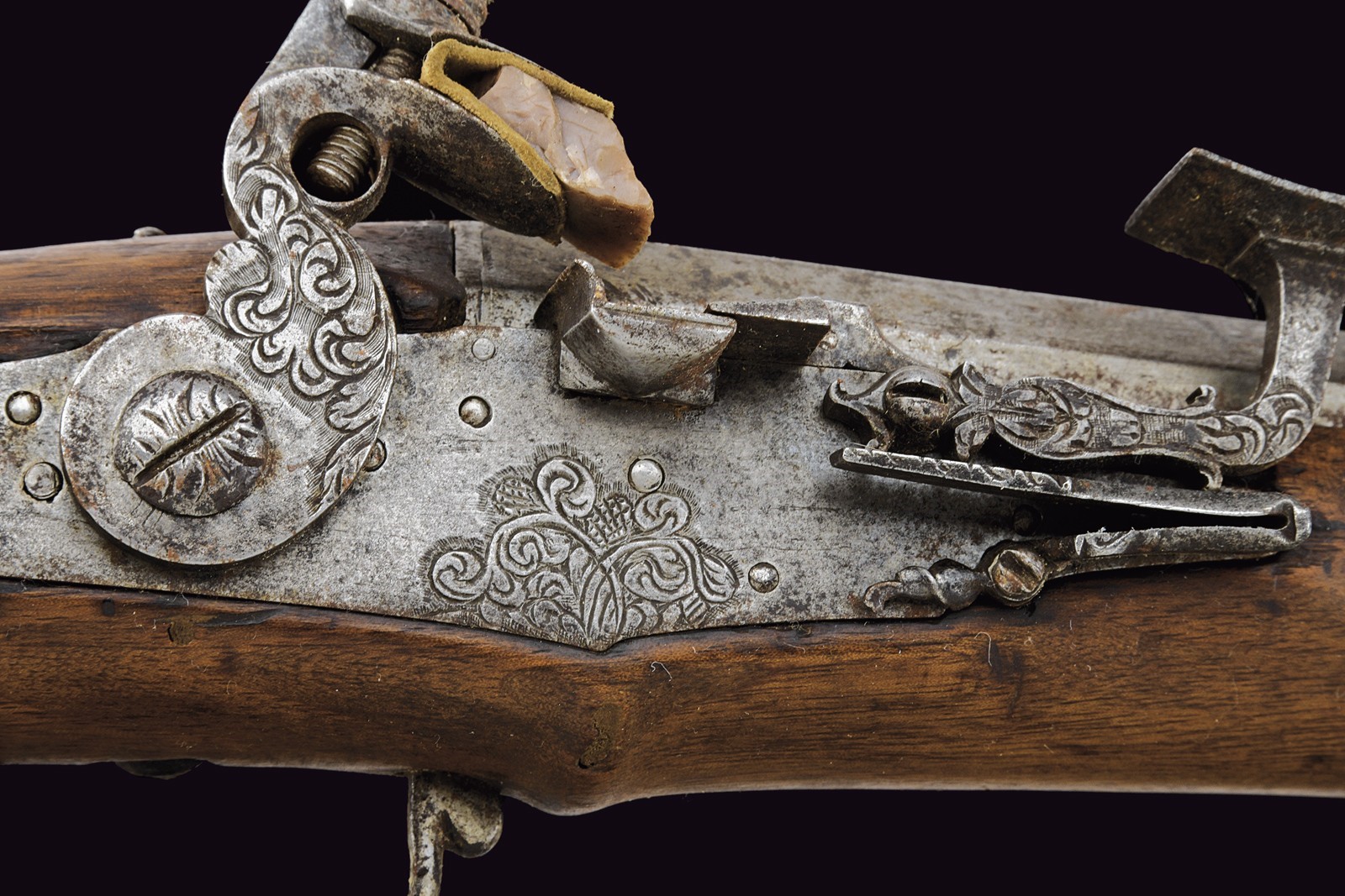 Fucile alla fiorentina per la caccia alle anatre, Toscana, 190 cm, 1656