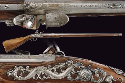 V. Alzano, Fucile a pietra focaia, Brescia, circa 1680
