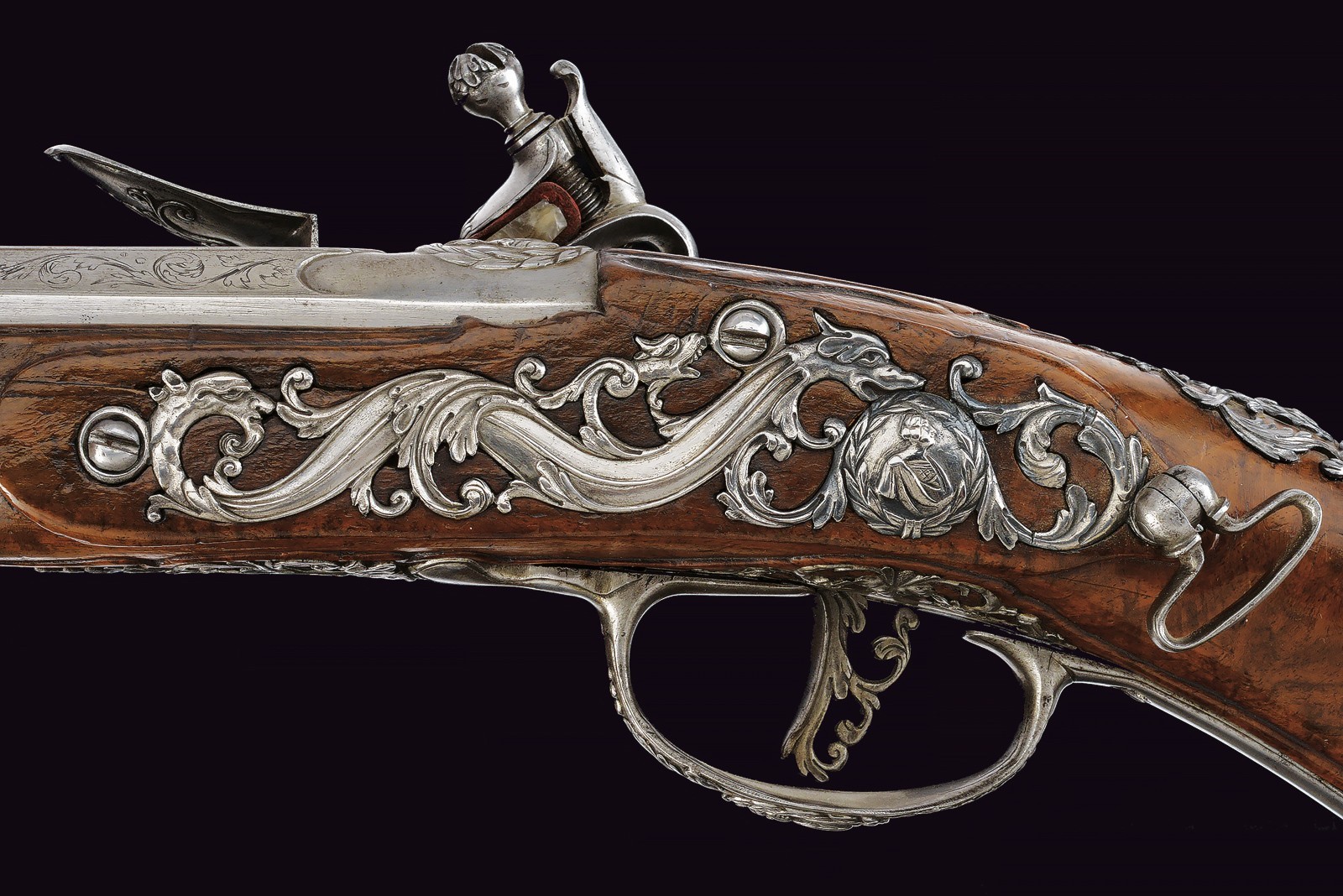 V. Alzano, Fucile a pietra focaia, Brescia, circa 1680