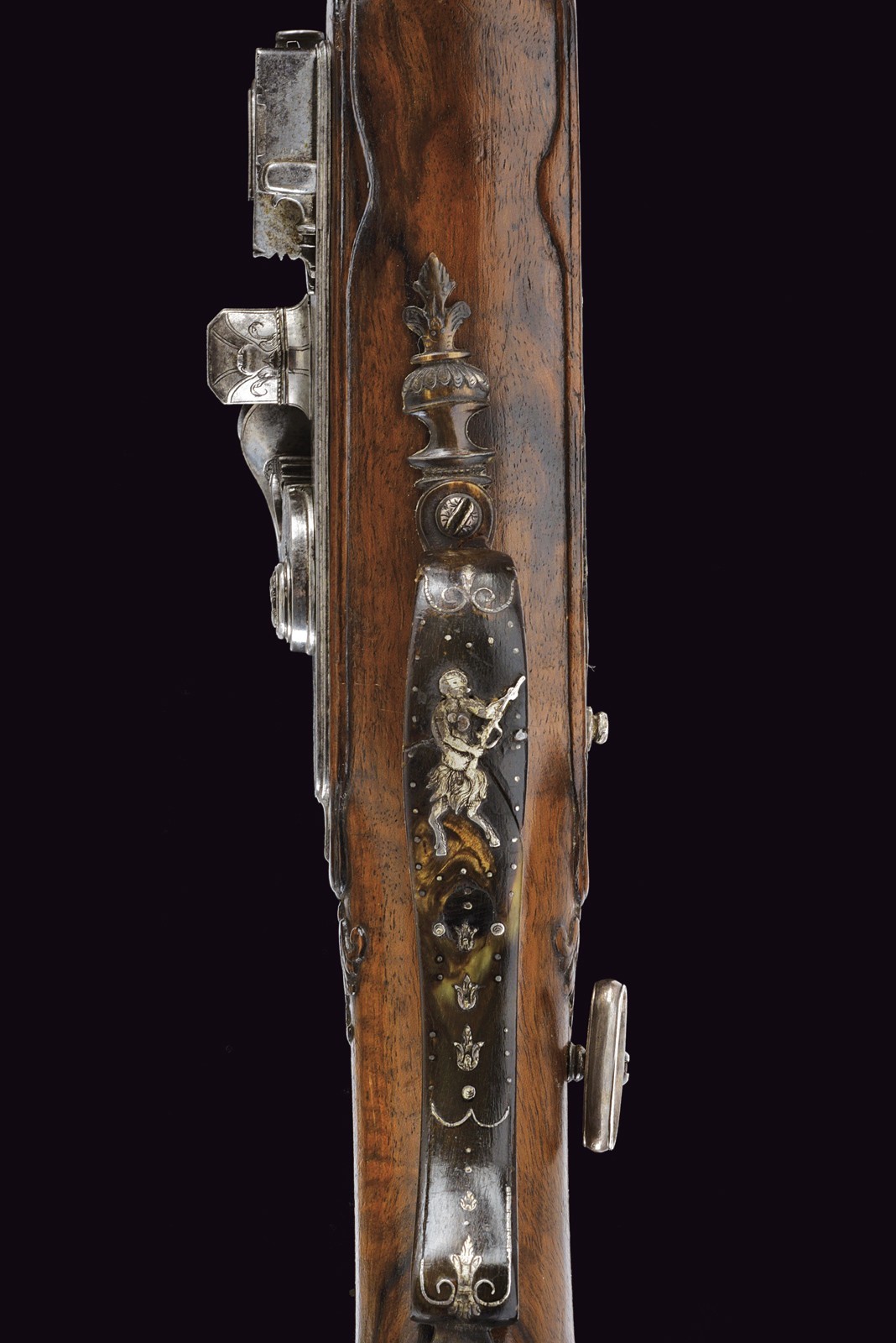 Giuseppe Guardiani, Fucile a pietra focaia con fornimenti in corno, 1794