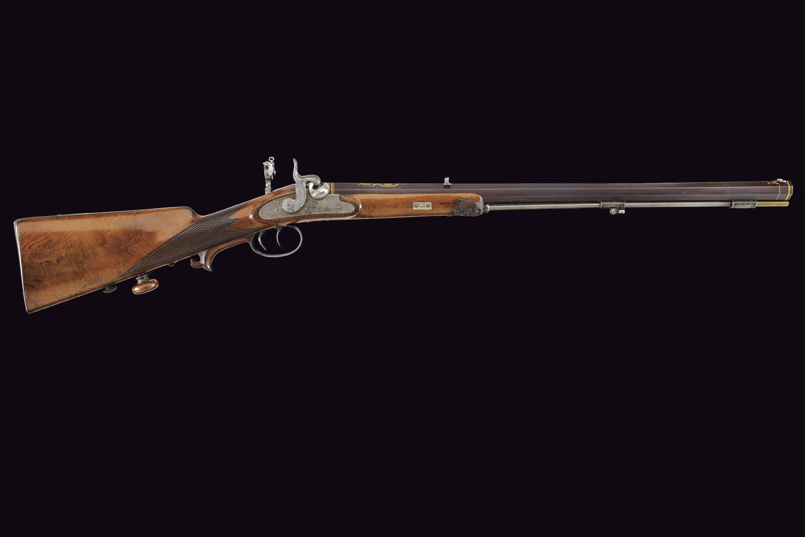 Karl Pirko, Fucile a luminello da caccia, Vienna, metà XIX secolo